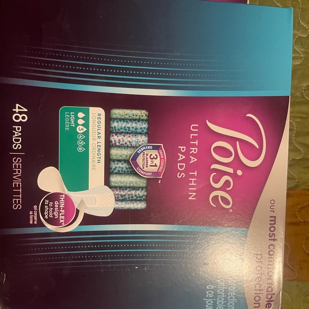 Poise pads